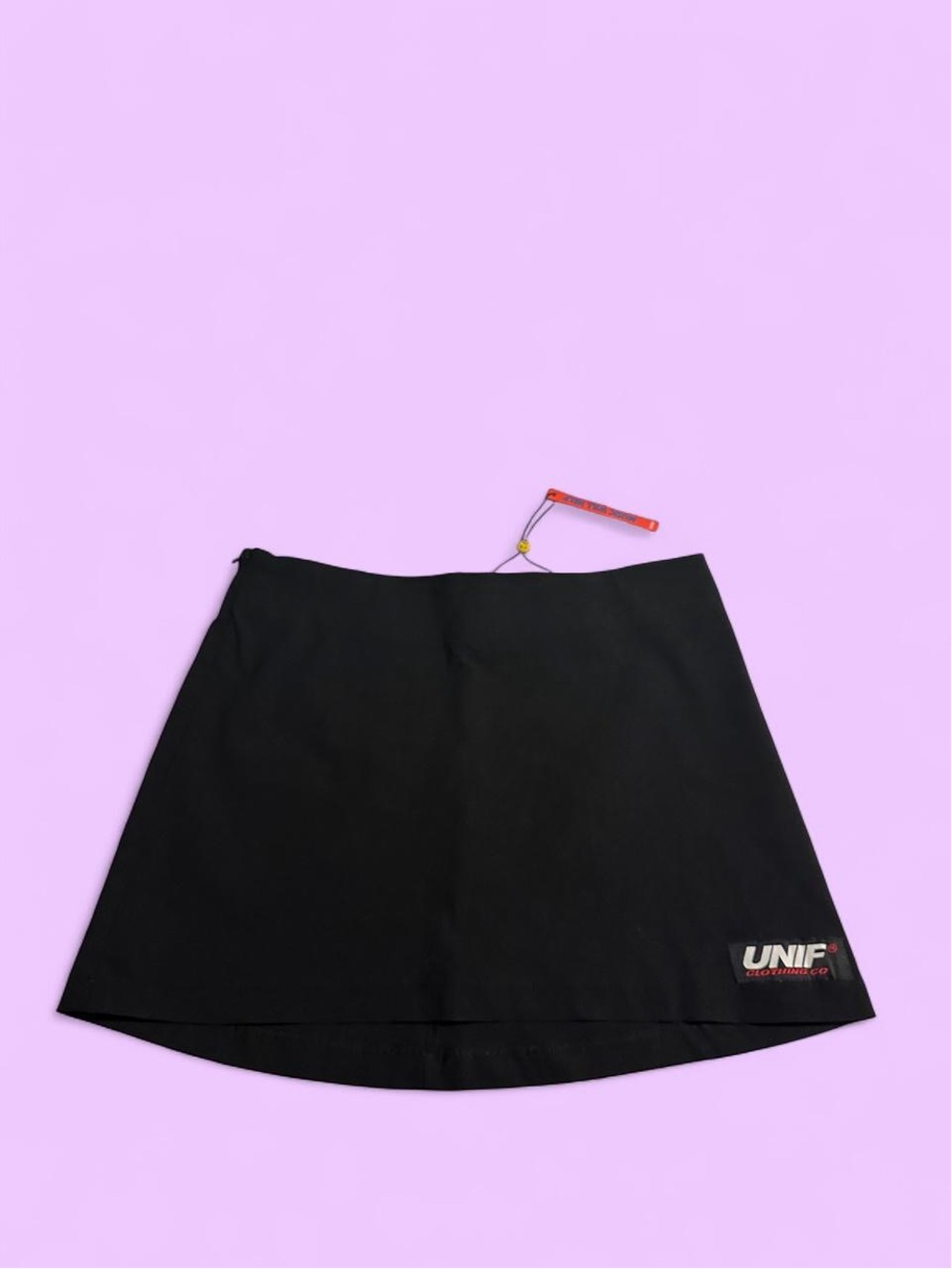 UNIF O-Ren Black Mini Skirt